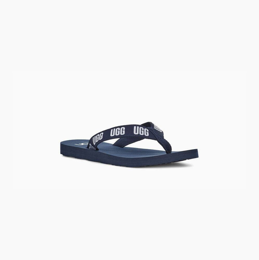 UGG Graphic Navy Sandals for Women (AQDL40817)